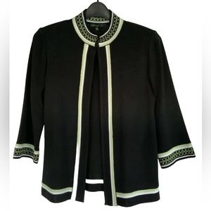 Ming Wang women’s cardigan Topper size S. EUC